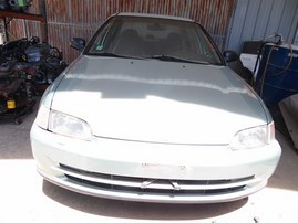 1993 Honda Civic LX Green Sedan 1.5L AT #A24942